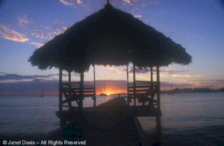 Grenada - Thatched Shelter