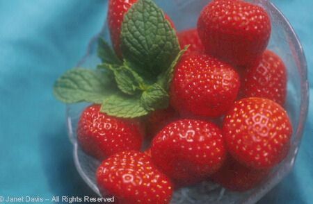 Strawberries and Mint